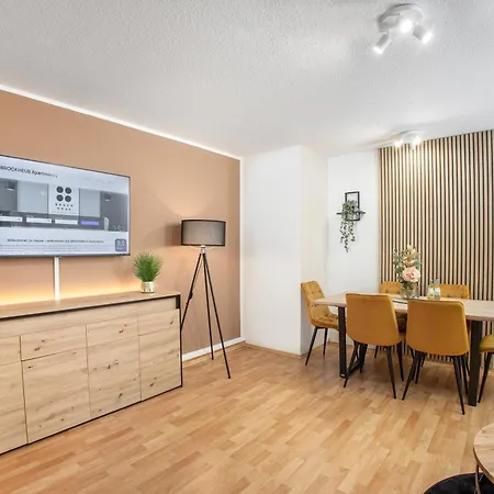 Brockheus Central Apartment I 2 Bedroom I Kueche I Parken I Smart-Tv I Wlan 马格德堡
