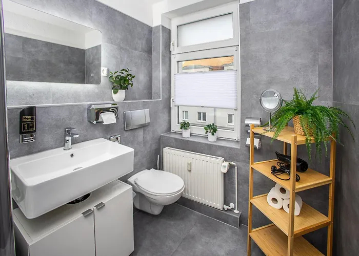 Essence I Zwei Schlafzimmer I Kueche I Parken I Waschmaschine I Smart-tv I Wlan Apartment Magdeburg