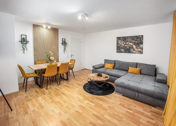Apartment Essence I Zwei Schlafzimmer I Kueche I Parken I Waschmaschine I Smart-tv I Wlan
