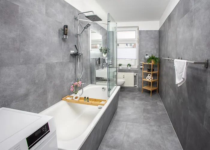 Apartment Essence I Zwei Schlafzimmer I Kueche I Parken I Waschmaschine I Smart-tv I Wlan Magdeburg